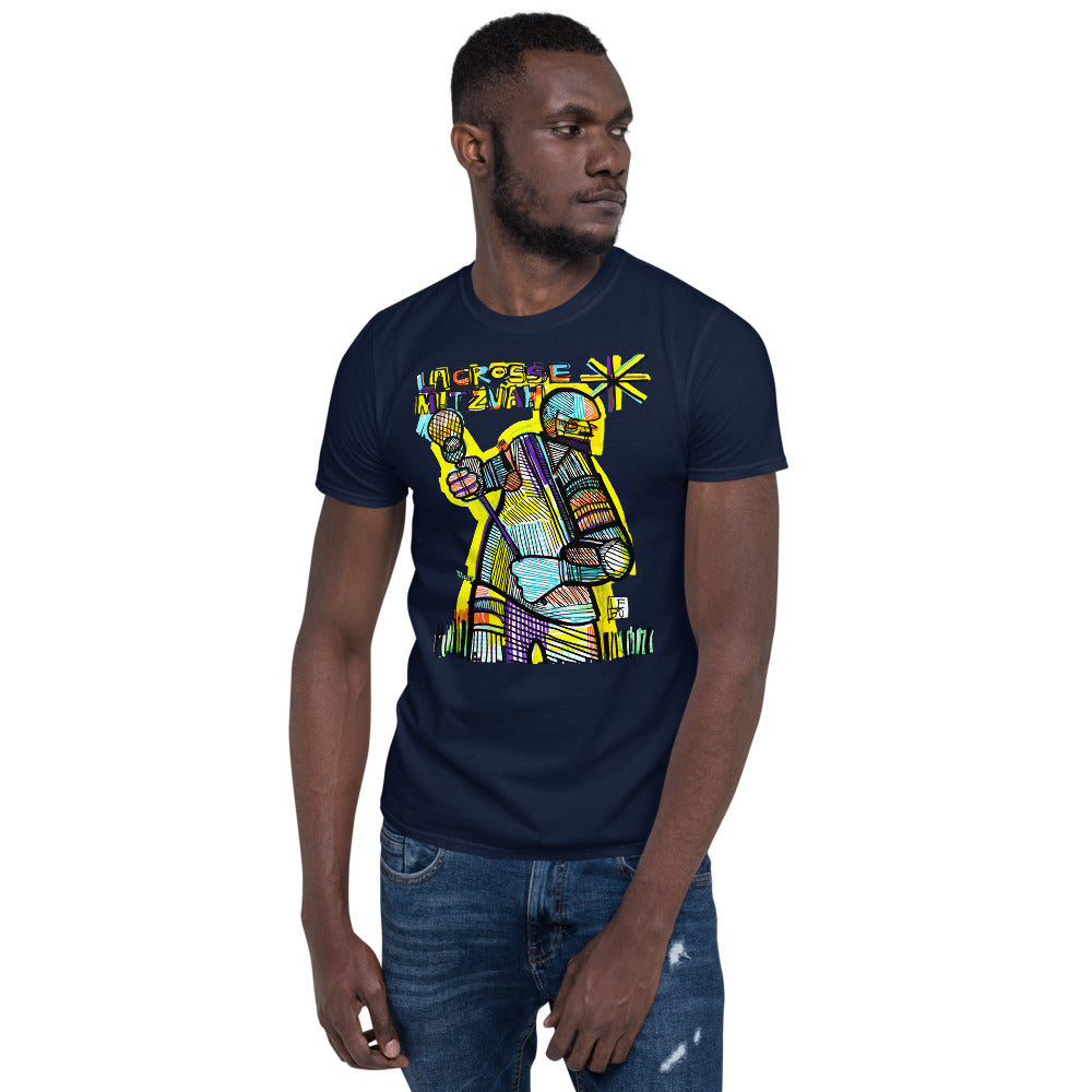 Lacrosse Mitzvah – Lebo Short-Sleeve Unisex T-Shirt